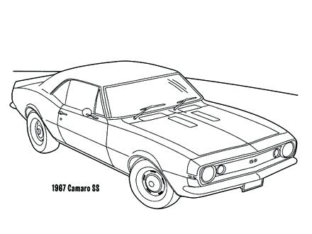 440x330 Camaro Coloring Pages Cars Coloring Pages Sketch Coloring Page