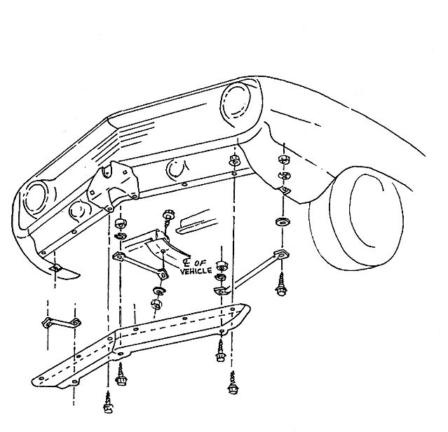 639x617 Proper Installation Of Front And Rear 1968 Camaro Bumpers