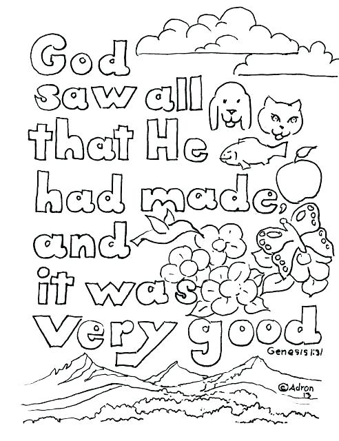 492x640 This Is Creation Coloring Pages Images 7 Days Of Creation Coloring