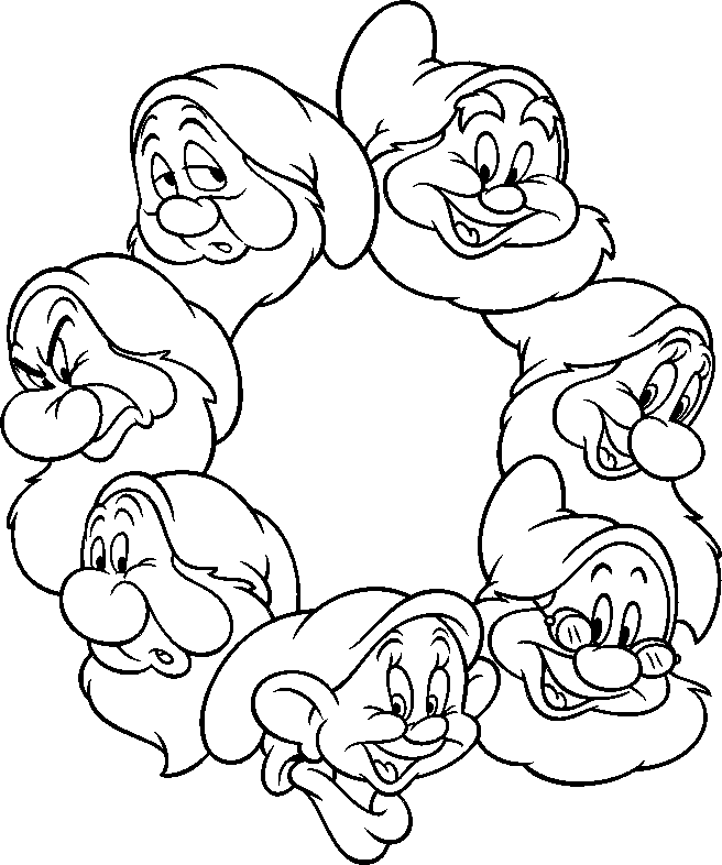 656x786 Coloring Pictures Of The Seven Dwarfs Coloring Pages Of Snow White