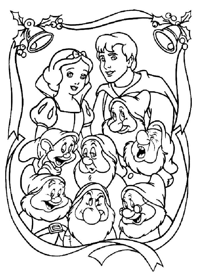 685x950 Coloring Pages Snow White And The Seven Dwarfs