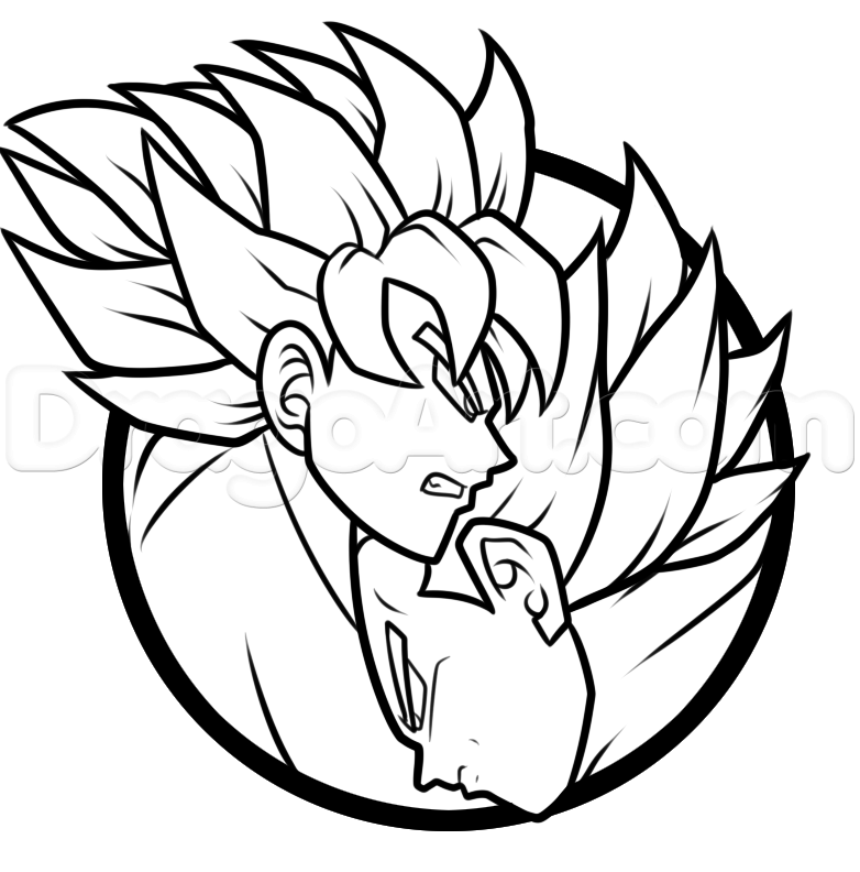 782x792 How To Draw A Goku And Vegeta Yin Yang Step 8 Drawing Dbz