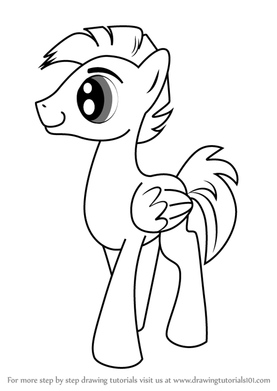 567x800 Learn How To Draw 8 Bit From My Little Pony