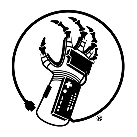 550x550 8 Bit Zombie Logo