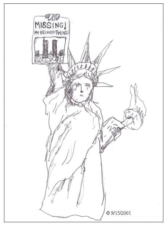540x722 A Drawing I Did Right After The Tragic Events Of 911. I Remember