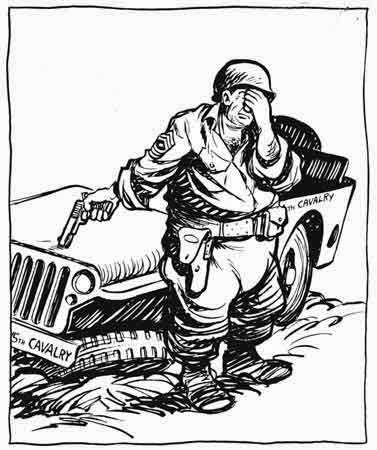 377x450 The Old Navy Sailor Fw Mauldin's Drawings