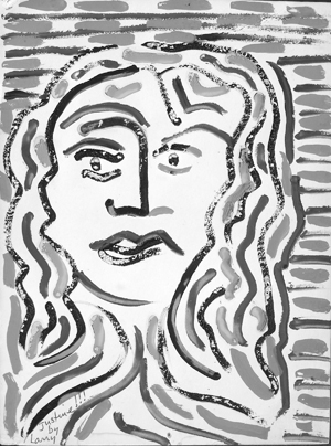 300x404 Writer's Brush Paintings And Drawings By Writers