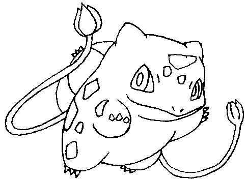 485x356 How To Draw Bulbasaur From Pokemon Step By Step Drawing Tutorial
