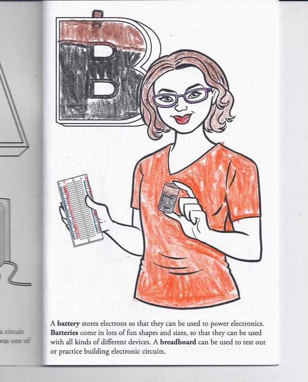 600x744 E For Coloring Book (Review From 9 Year Old