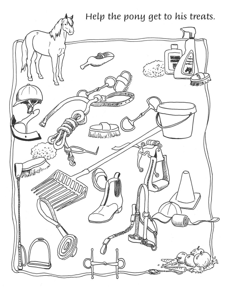 945x1223 Excel. Printable Activities Horse Activities For Kids Printable