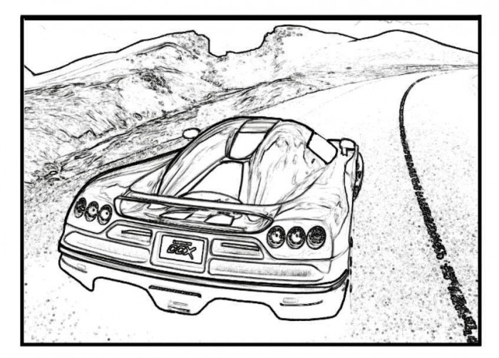 700x503 Porsche 911 Turbo Ta Gt Street 2007 Car Coloring Pages Printable