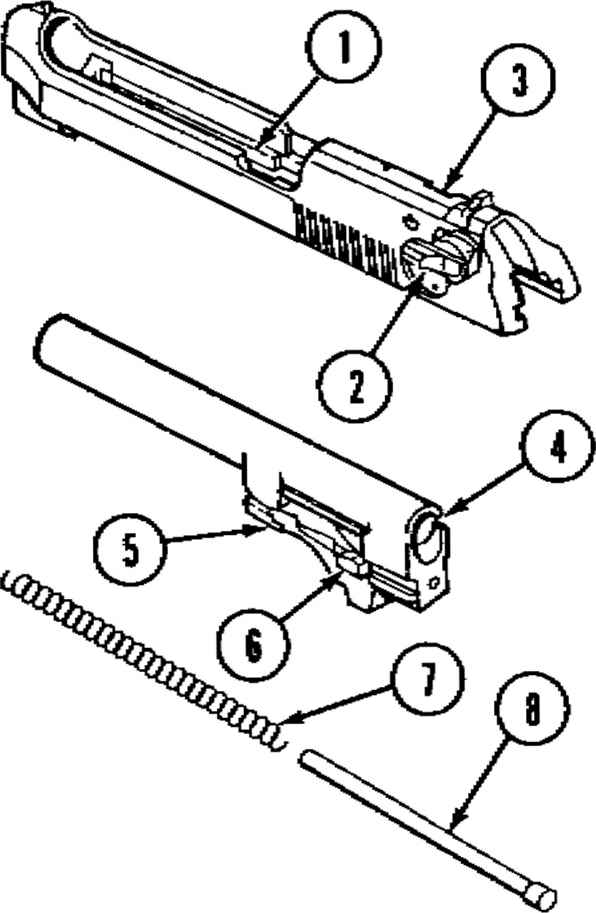 596x913 Beretta 9mm Drawings