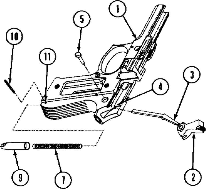 877x802 Diagram Of The Beretta 92f