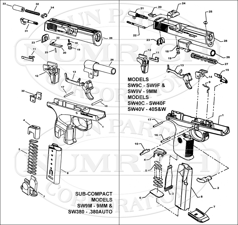 800x757 Sw9m (Sigma Series) Schematic Numrich