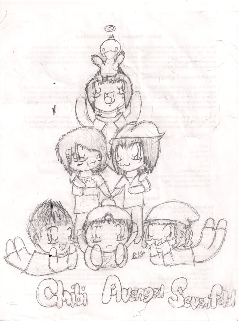 770x1038 Chibi Avenged Sevenfold By Dragona7x