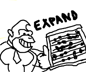 300x250 Donkey Kong Shows His Amazing Abacus Skills (Drawing By