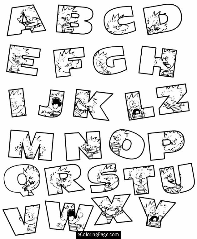 630x767 Abc Coloring Pages For Toddlers