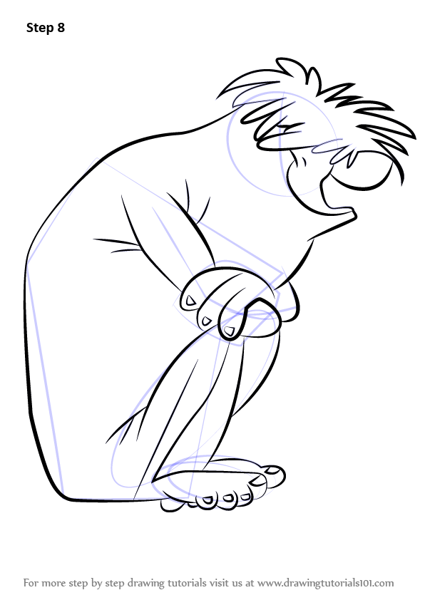 596x842 Learn How To Draw Abominable Snowman From Looney Tunes (Looney