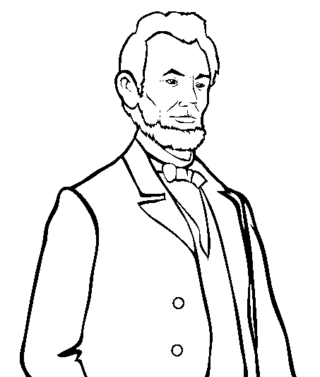 453x533 Abraham Lincoln Coloring Page 3 Amp Coloring Book