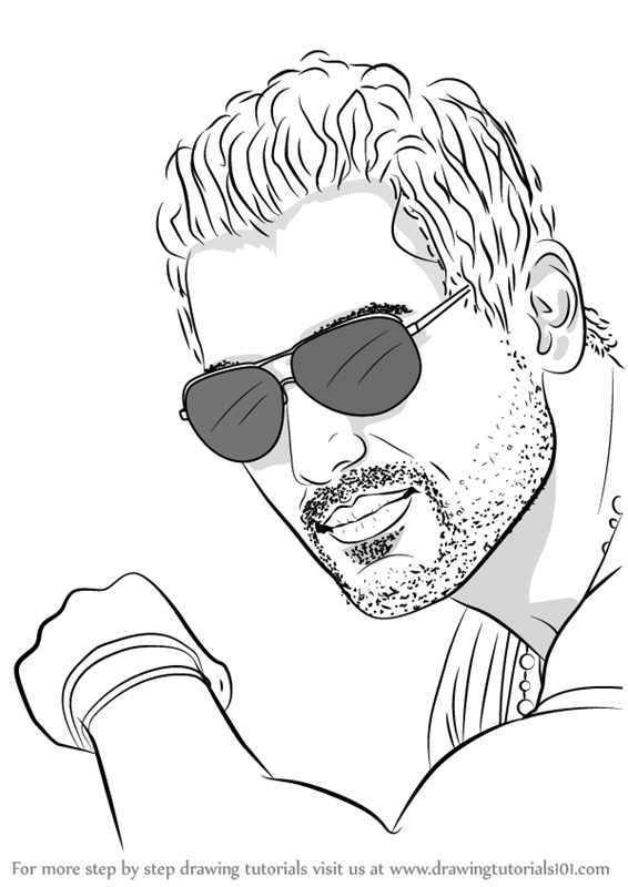 566x800 Learn How To Draw John Abraham (Celebrities) Step By Step