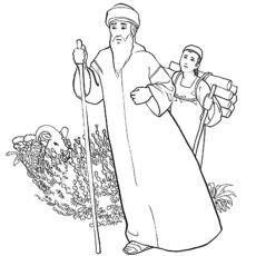 230x230 Top 10 Free Printable Abraham Coloring Pages Online