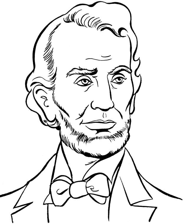 627x759 Abraham Lincoln Coloring Page 2 Amp Coloring Book