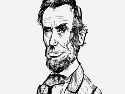 400x300 Abraham Lincoln By David Flanagan