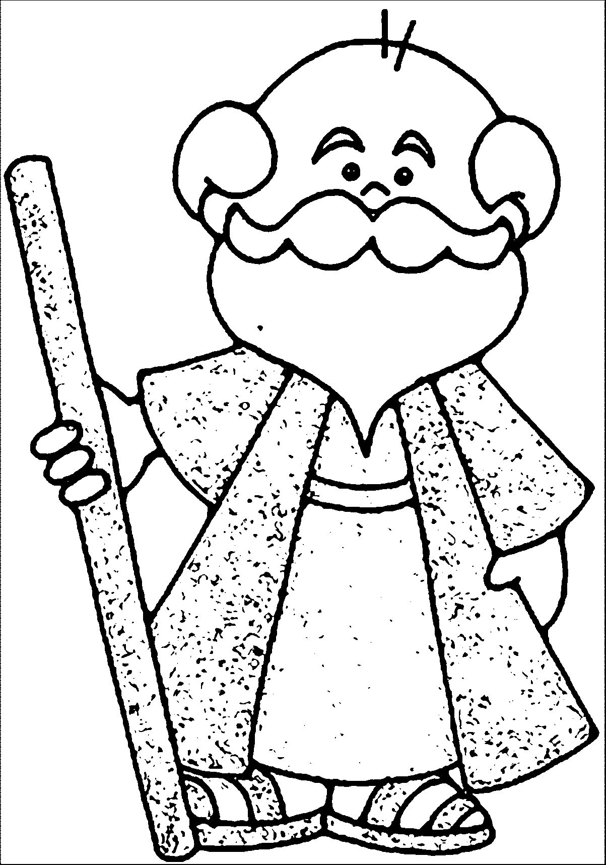 1203x1717 Abraham Coloring Pages