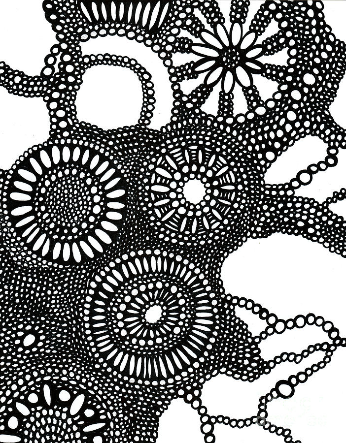 702x900 Abstract Drawing By Hd Connelly