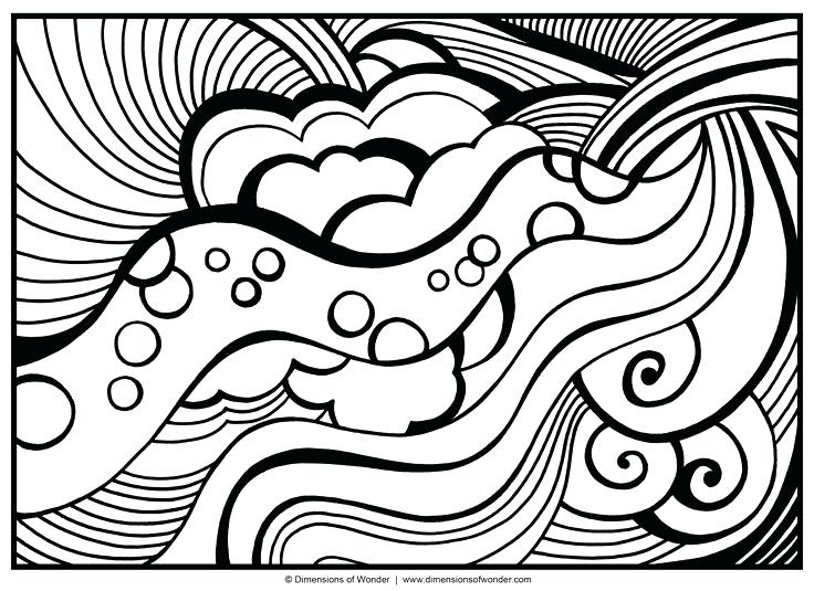 736x535 Cool Abstract Coloring Pages Awesome Abstract Design Coloring