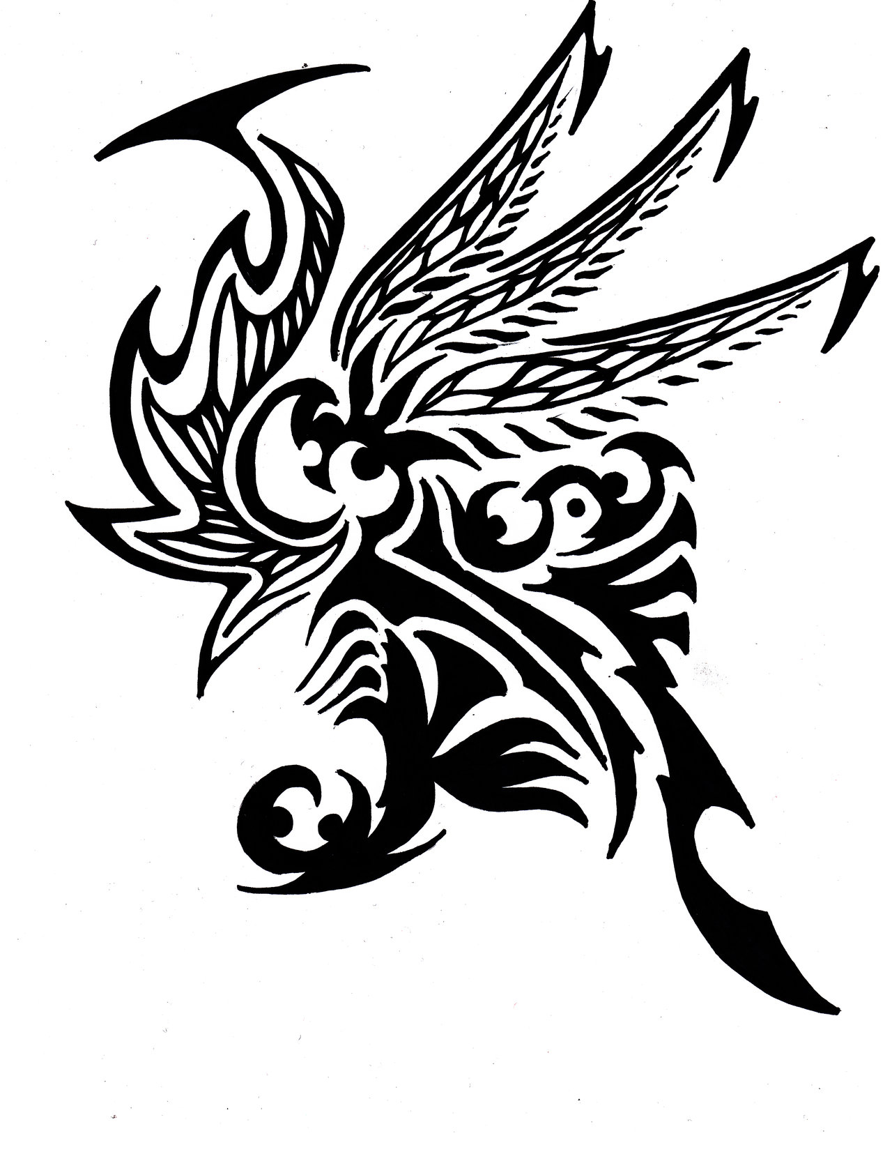 1280x1665 Sharpie Abstract Design By Weijunsyu