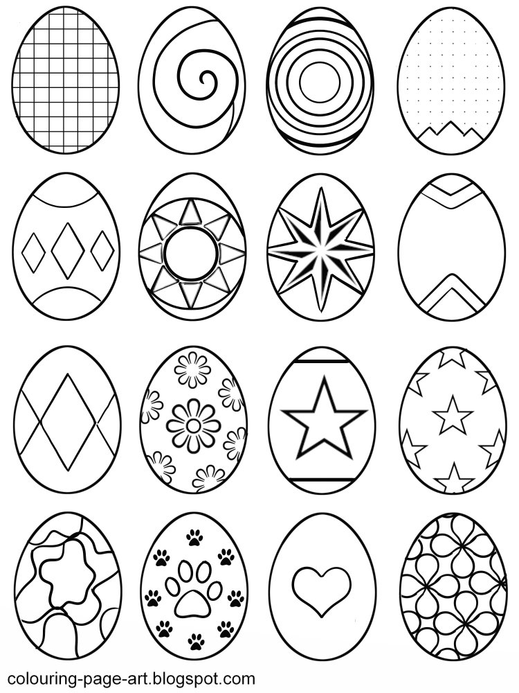 750x1000 Symbol Amp Abstract Easter Eggs (Multiple Designs Per Sheet
