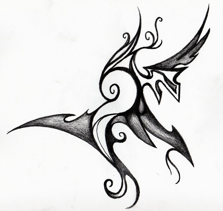 900x853 Abstract Bird By Otto720