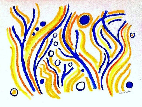 570x429 Original Signed Art Drawing B156 9 X 12 By Allthingsbarbara Kids