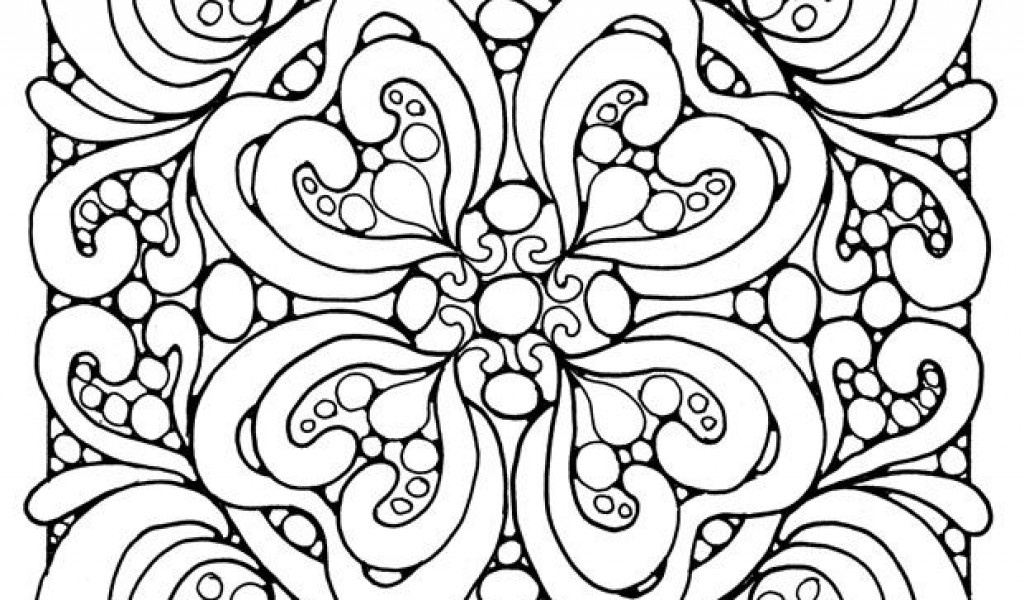 1024x600 Abstract Art Coloring Pages 7159