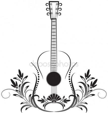 429x450 Guitar Stock Vectors, Royalty Free Guitar Illustrations
