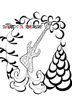 236x345 A Rose With Lots Of Thorns Pen, Paper Amp Abstract