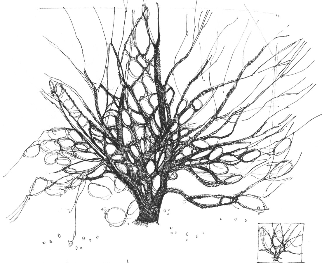 1103x900 Plain Air Abstract Euonymus