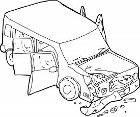 275x229 Car Accident Cartoon Images