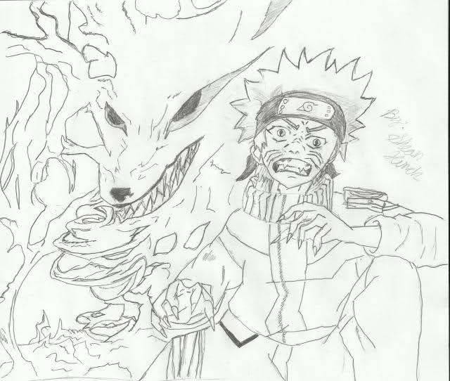 640x542 Naruto Drawing