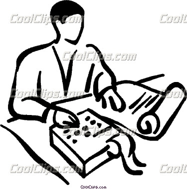 375x378 Accountant Vector Clip Art