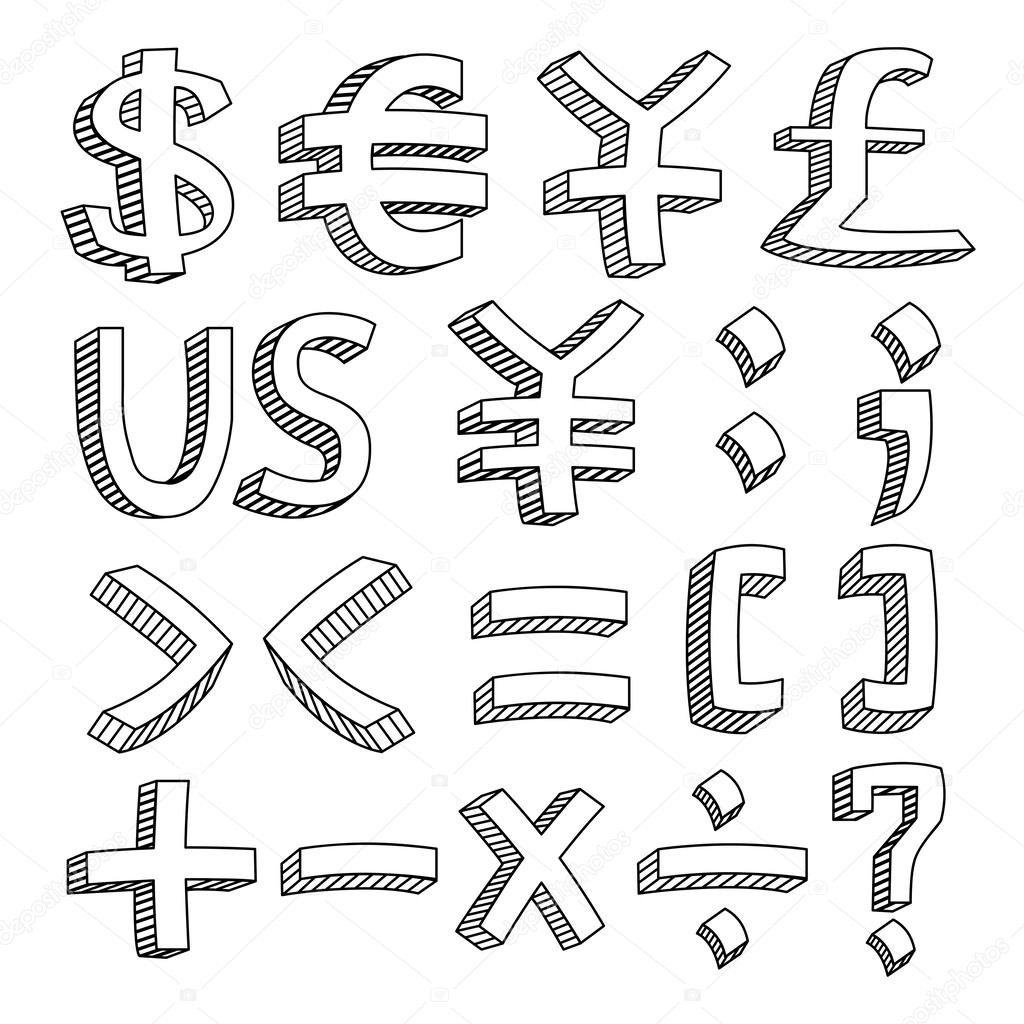 1024x1024 Financial Amp Accounting Icon Set Stock Vector Godfather744431