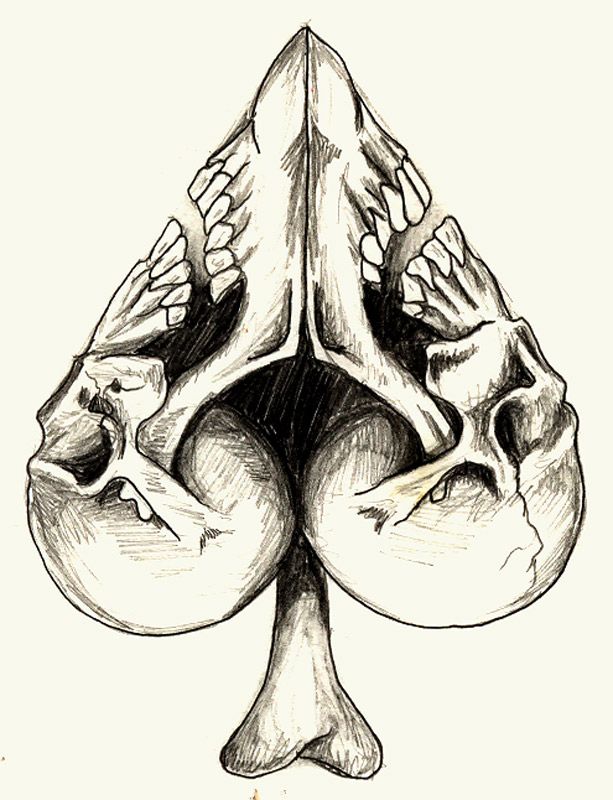 613x800 Skull Spade.