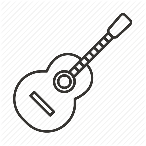 512x512 Acoustic Guitar, Guitar, Instrument, Music, Rock, Sound Icon