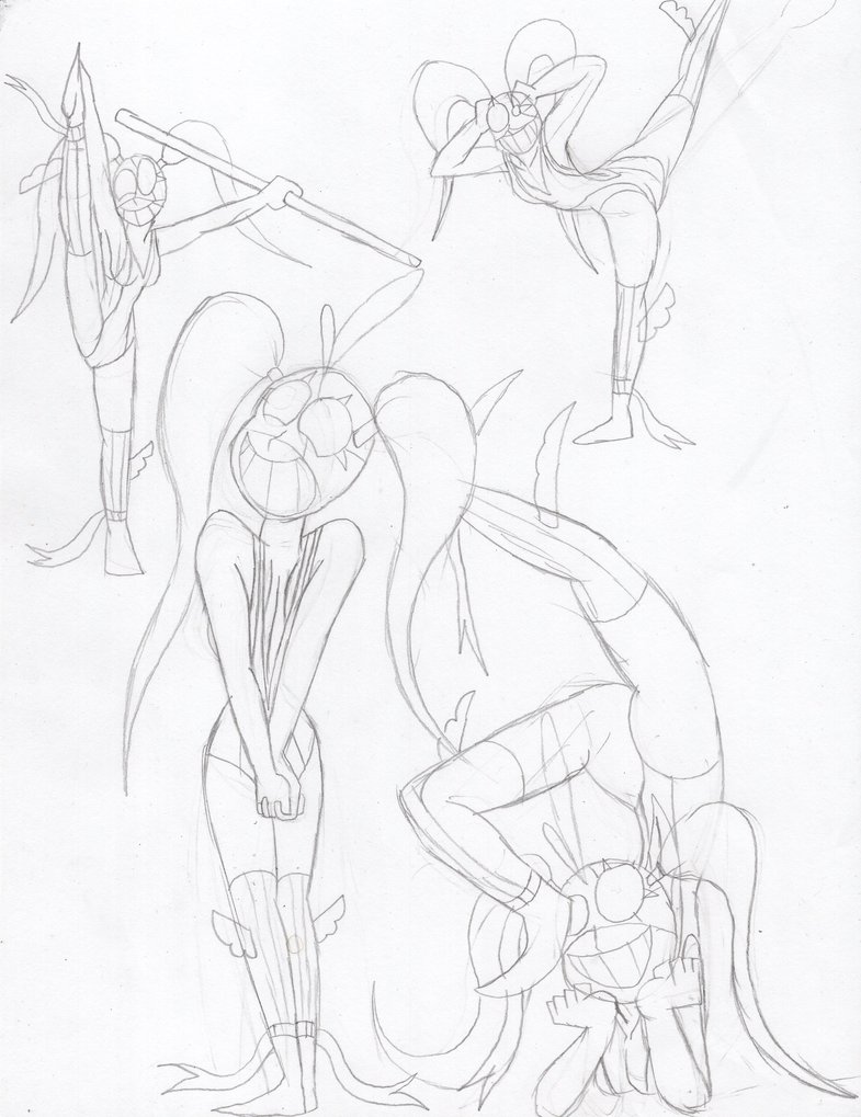 785x1019 Crazy Acrobat Design Sketch By Yojama