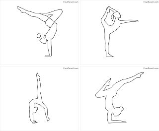 320x264 Free Printable Acrobat Coloring Pages For Kids Fourcoloring