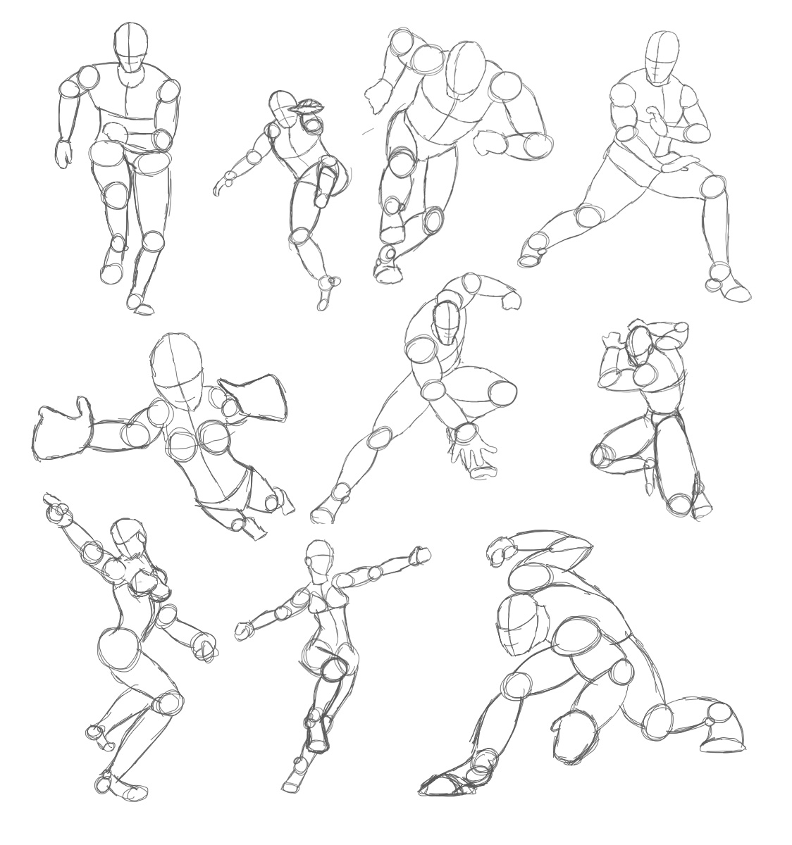 1124x1200 How To Draw Manga Characters Here Is A List Of Action Poses You