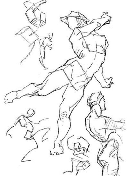 511x684 Action Drawings