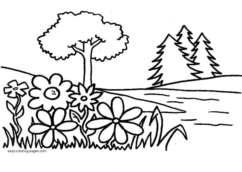842x598 Captivating Garden Coloring Activities Coloring Pages Plus