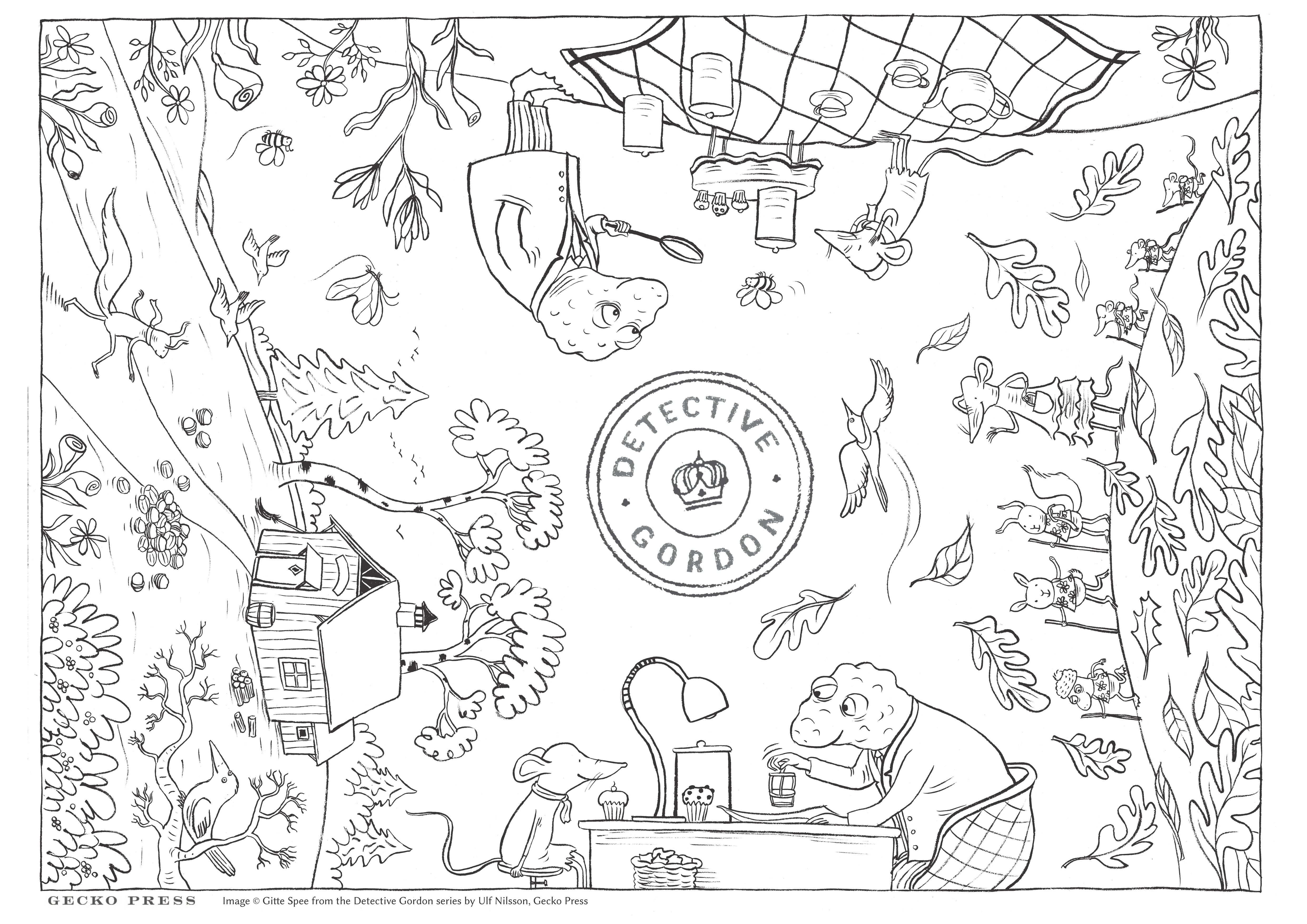 4961x3508 Kid's Activity Sheets Gecko Press Children's Books